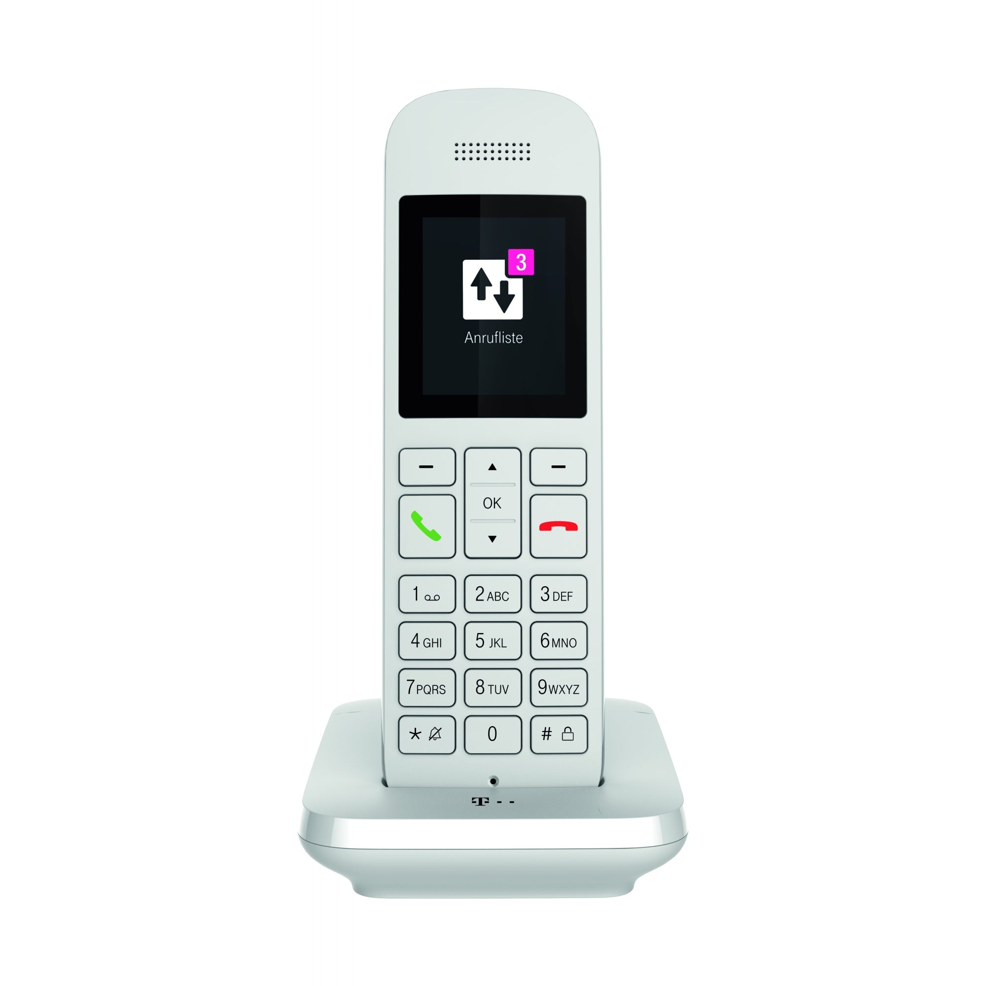Telekom Sinus 12 Schnurlostelefon IP/DECT - weiß Telekom Sinus 12 Schnurlostelefon IP/DECT - weiß
